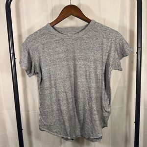 Madewell Heather Gray Cotton Tee